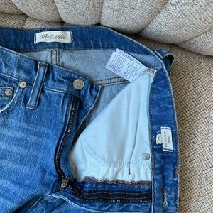 Madewell classic straight jeans